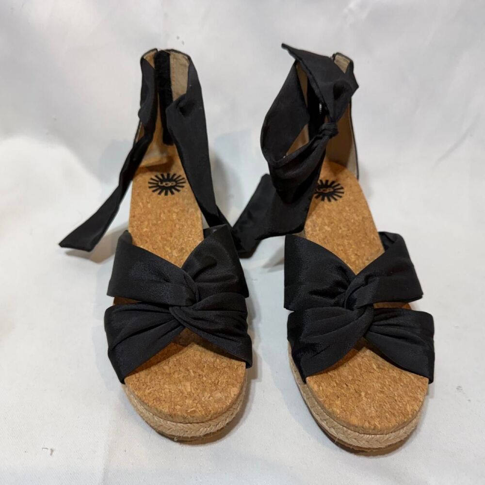 Ugg Women's Black Sandals Brand New! size 7.5